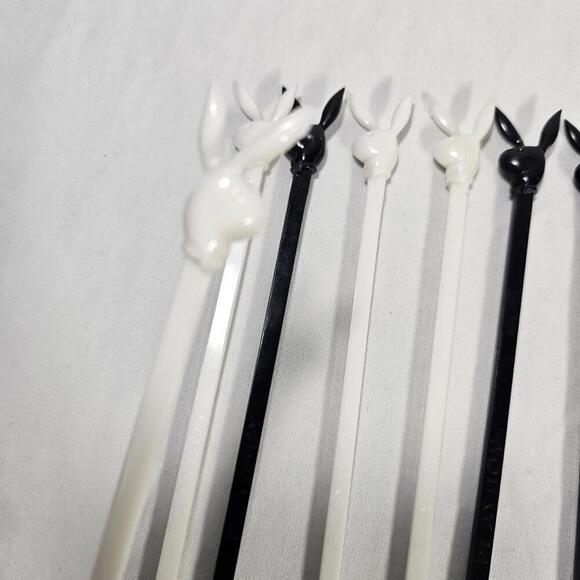 Lot Of 21 Rare Playboy Bunny Swizzle Sticks/Drink Stirrers. Bar Cart Party Favor - Picture 7 of 7